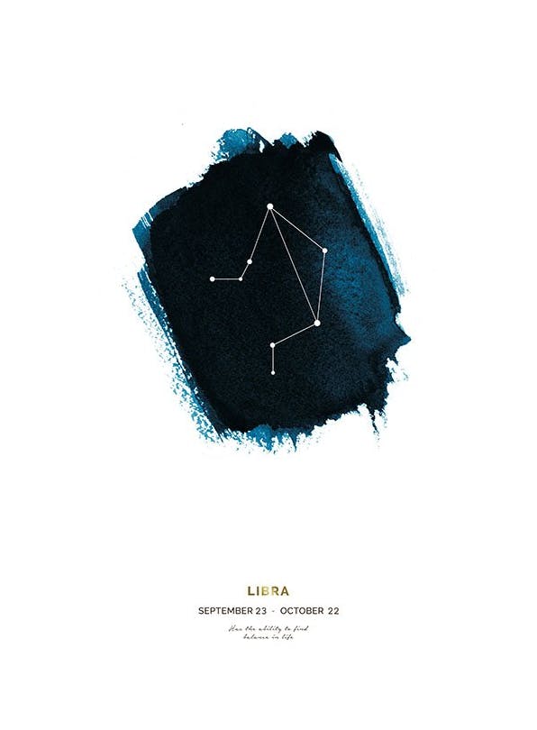 Libra Plagát (30x40 cm)