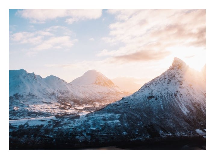Alps Poster (50x70 cm)- Quadri e poster di natura