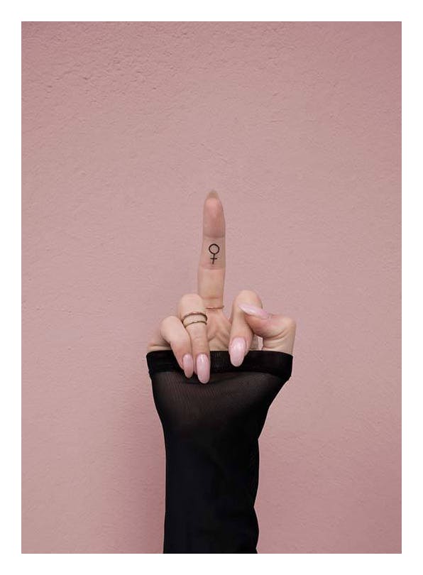 Finger Poster (30x40 cm)