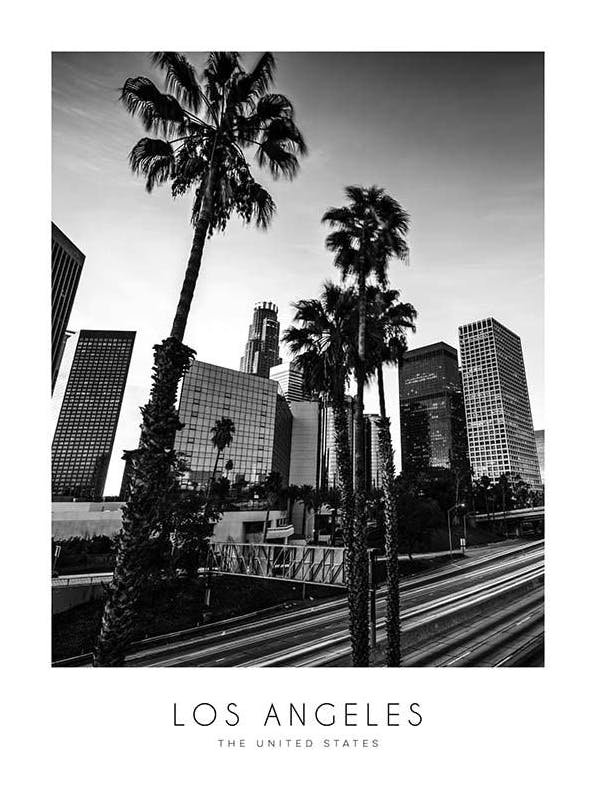 Los Angeles Plakat (30x40 cm) - Fotokunst