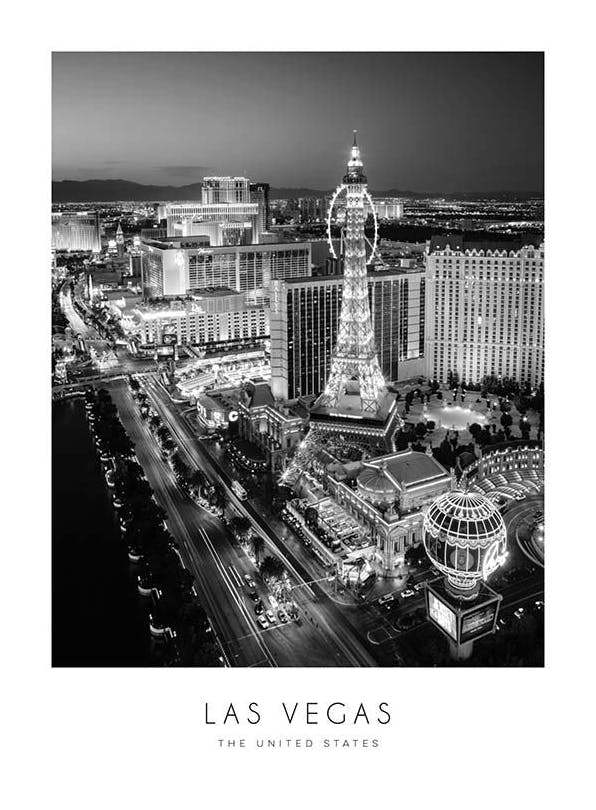 Las Vegas Poster (50x70 cm)