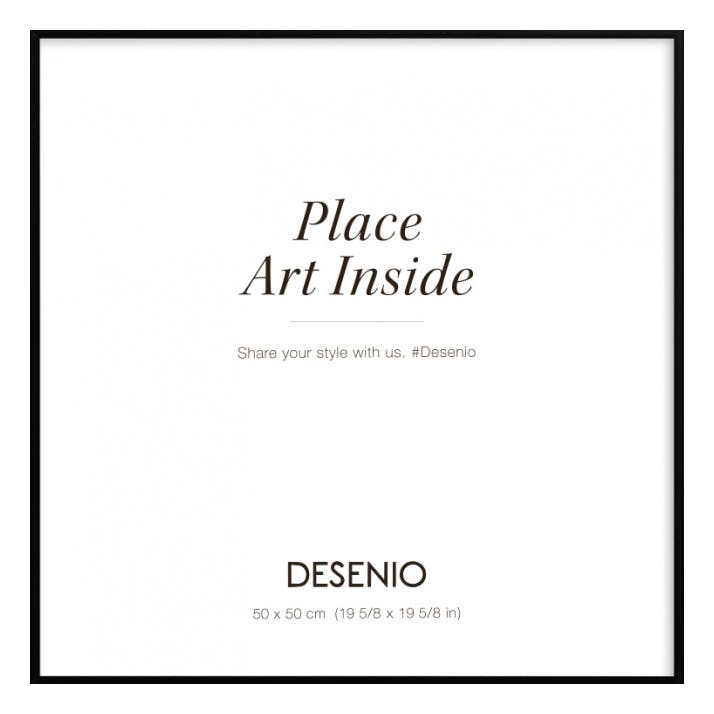 Metal frame Black, 50x50 (50x50 cm)