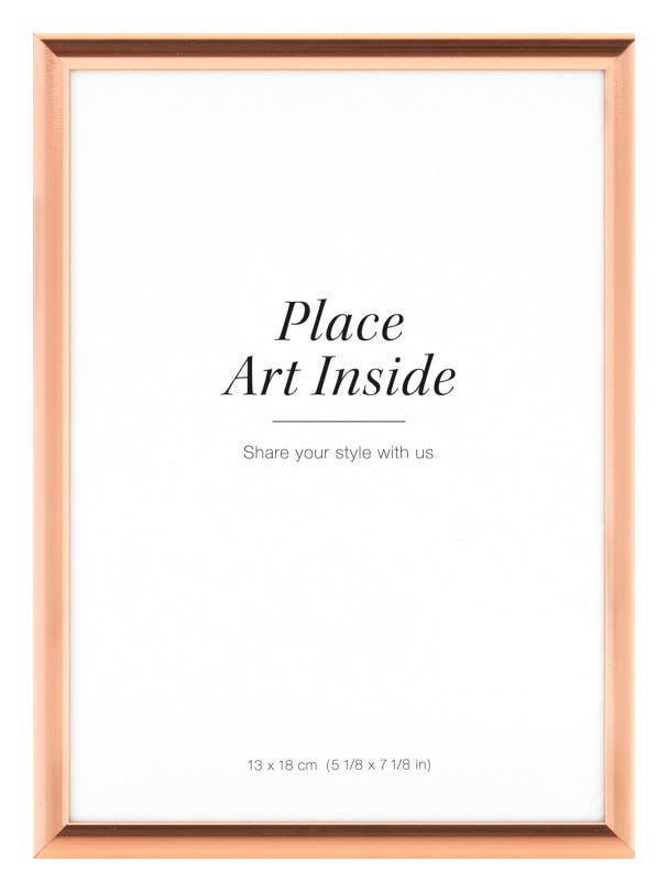 Picture frame Copper, 13x18 plexi (13x18 cm)