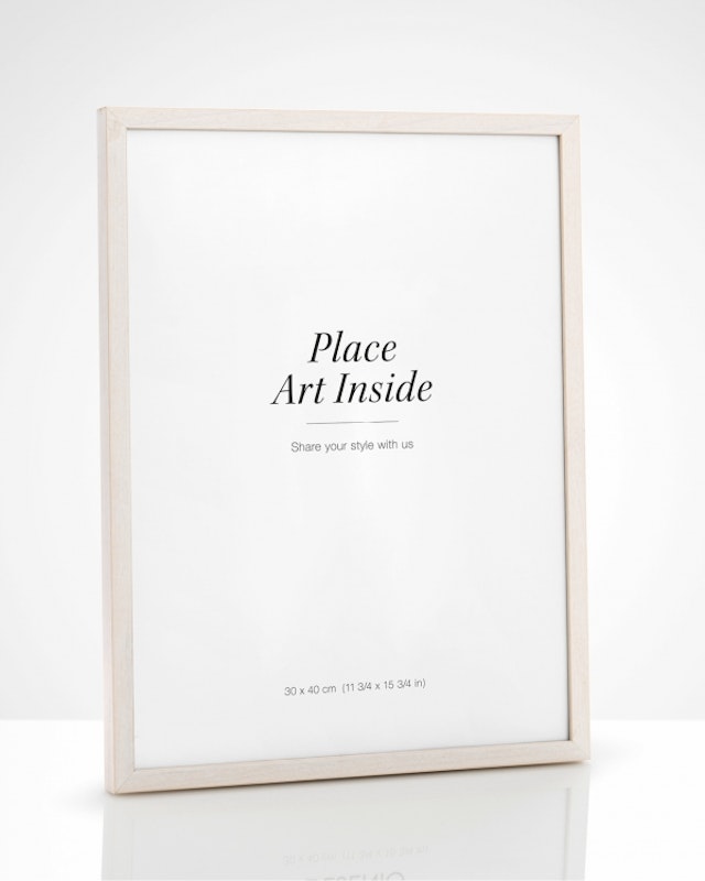 Wood frame light, 30x40 Light wood frame, 30x40 desenio.co.uk
