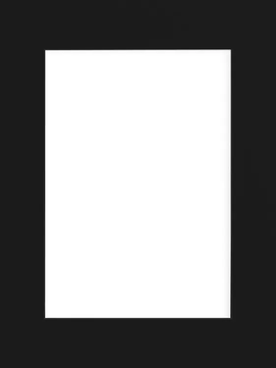 24 Passepartout Bianchi Per Cornici - 20x25cm, 15x20cm, 13x18cm - Cartoncino Acid-Free - Foto 5