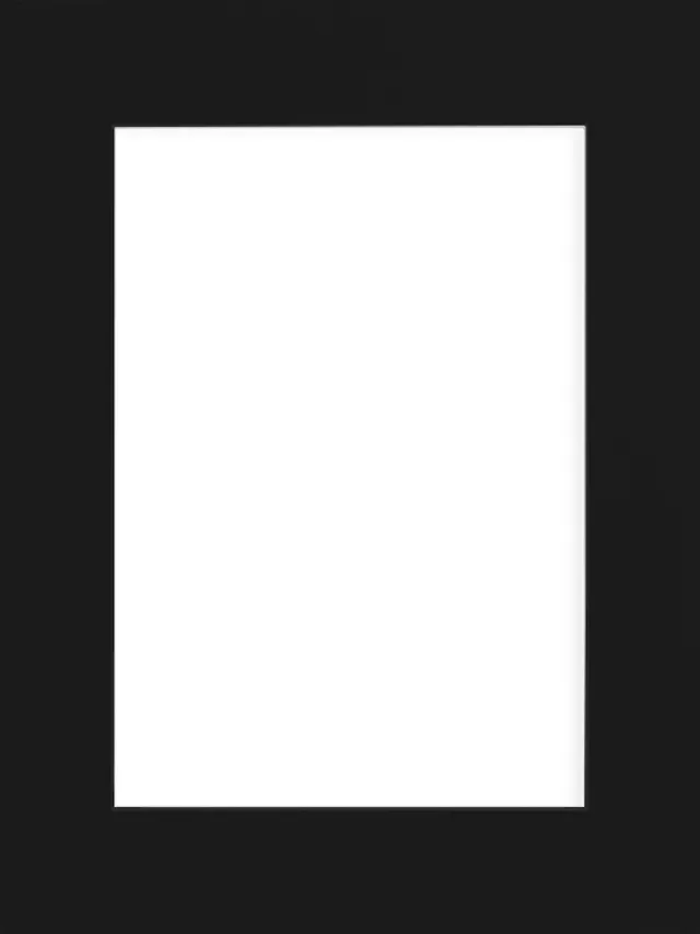 24 Passepartout Bianchi Per Cornici - 20x25cm, 15x20cm, 13x18cm - Cartoncino Acid-Free - Foto 5