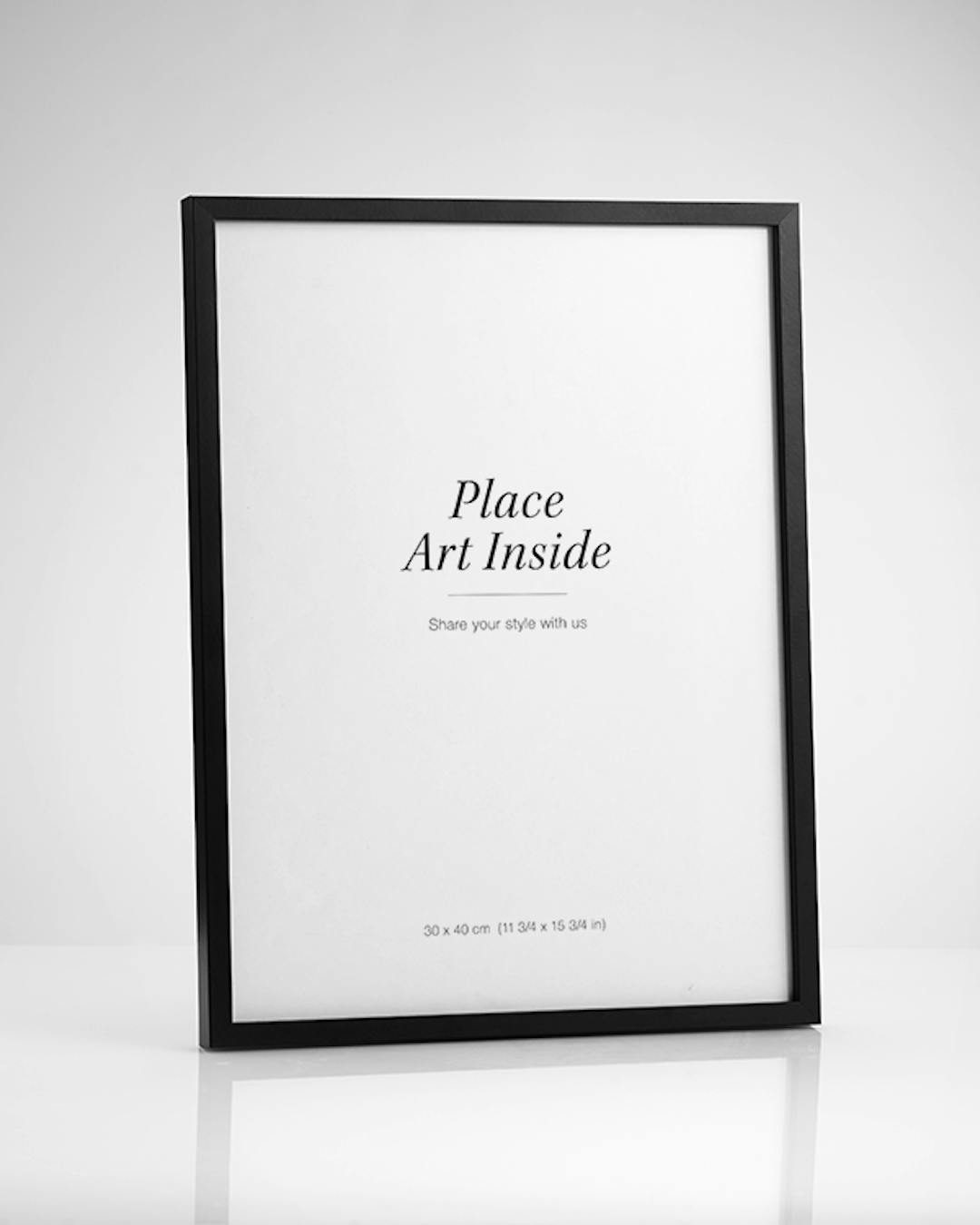 Black picture frame, 70x100 - Black wood frame - desenio.co.uk