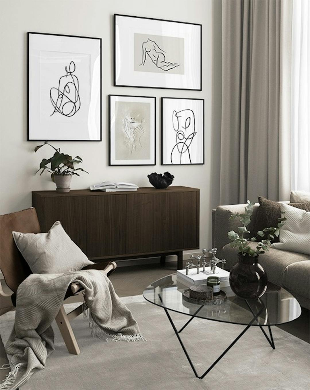 Living room wall decor | Gallery walls | Desenio.co.uk