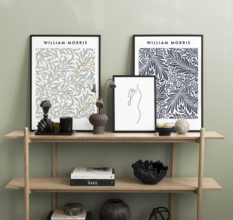 William Morris zostava obrazov