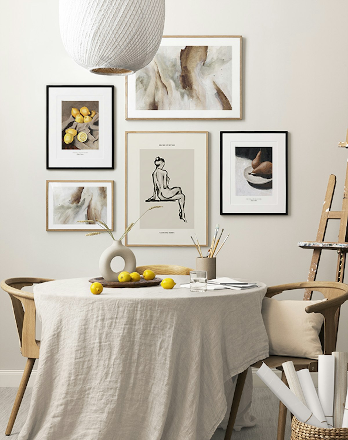 Kitchen wall art ideas Gallery walls Desenio.co.uk