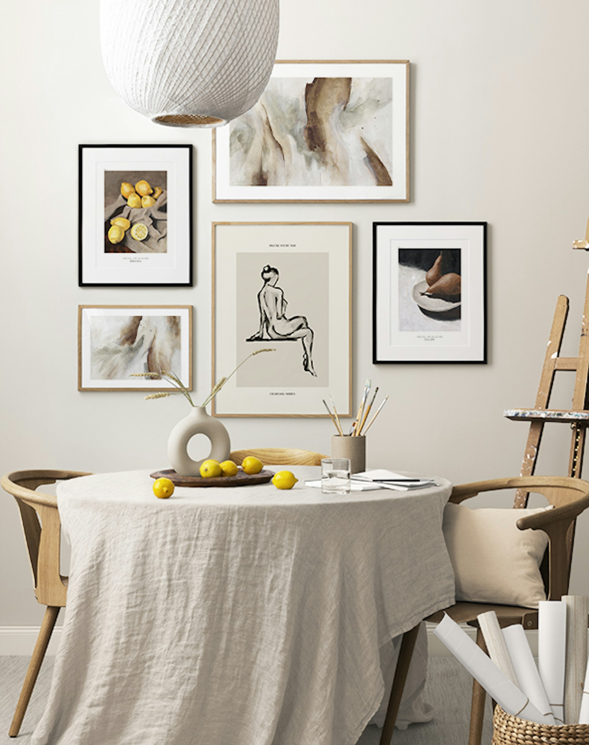 Kitchen wall art ideas Gallery walls Desenio.co.uk