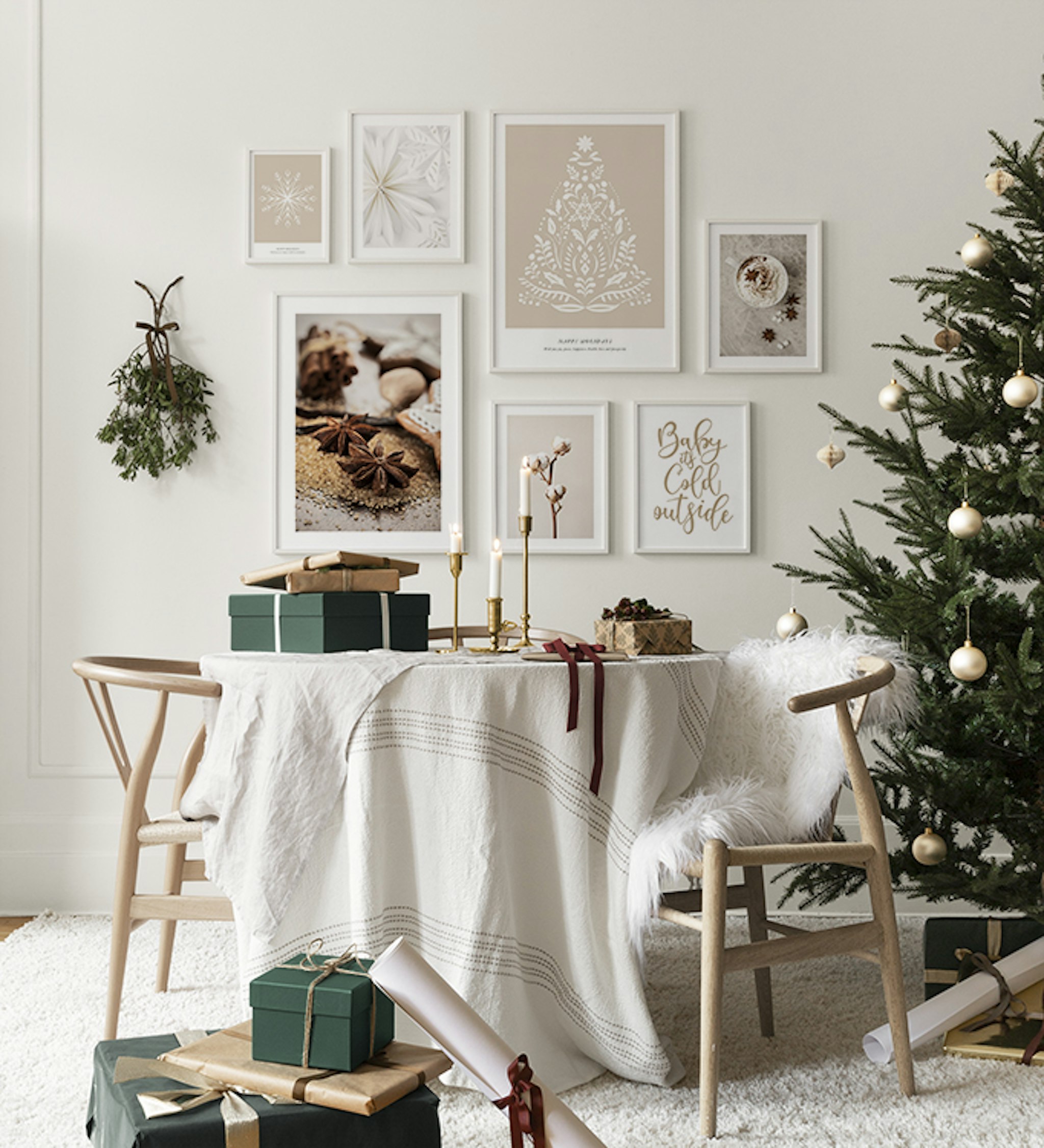 Kitchen wall art ideas Gallery walls Desenio.co.uk