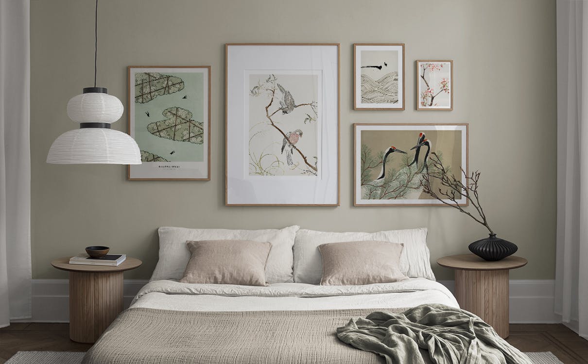 Soft Tones gallery wall