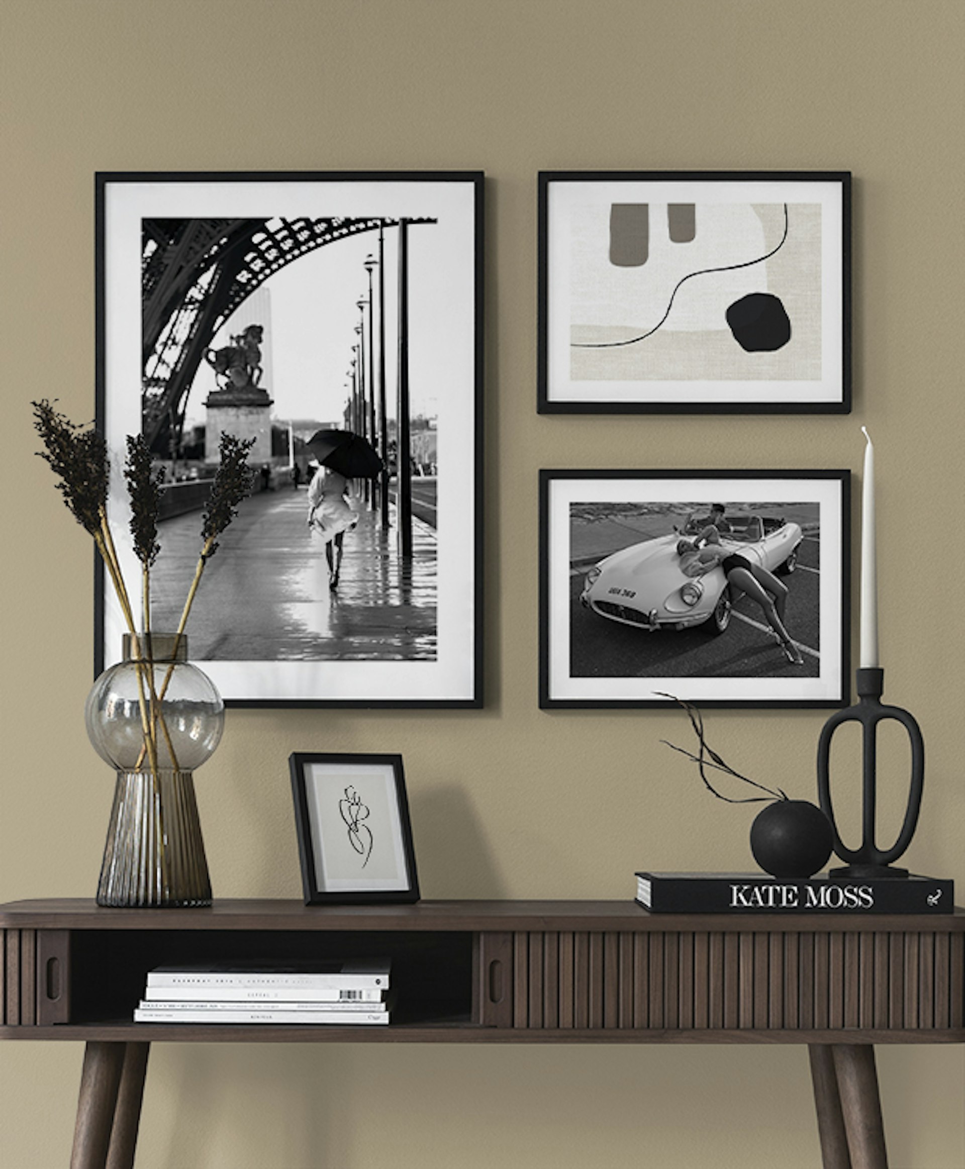 Inspiration til sort-hvid indretning. Kunst i sort-hvid – Desenio.dk