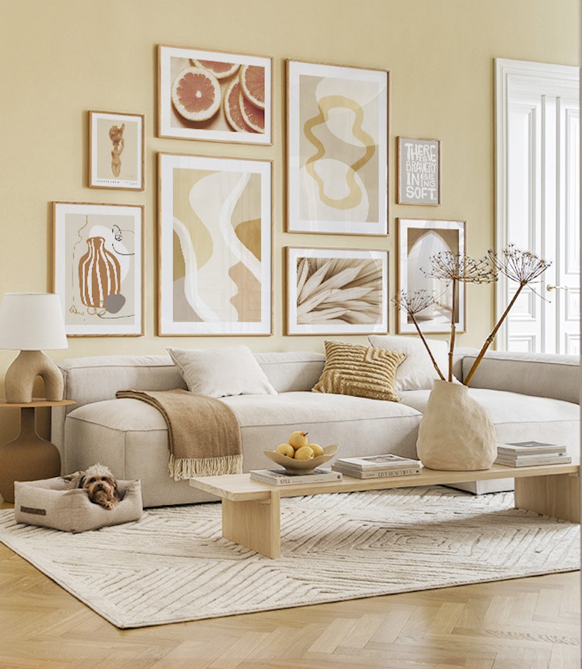 Living room wall decor | Gallery walls | Desenio.co.uk