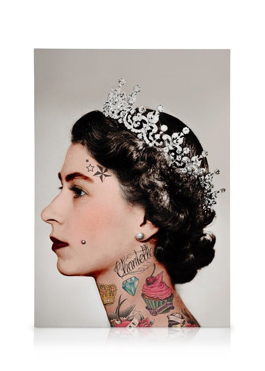 Canvas Prints Punk Royale Canvas print (30x40 cm - Oak Frame)