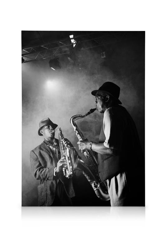 Lærredsbilleder Jazz Club Lærred (30x40 cm)
