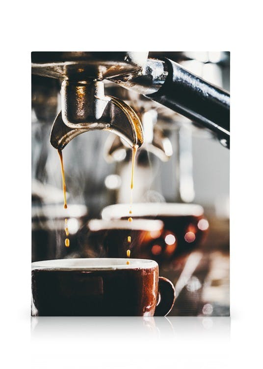 Canvastavlor Espresso Drops Canvas (70x100 cm)