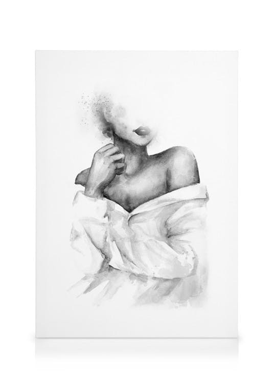 Canvas Prints Shoulder Watercolor Canvas print (50x70 cm)