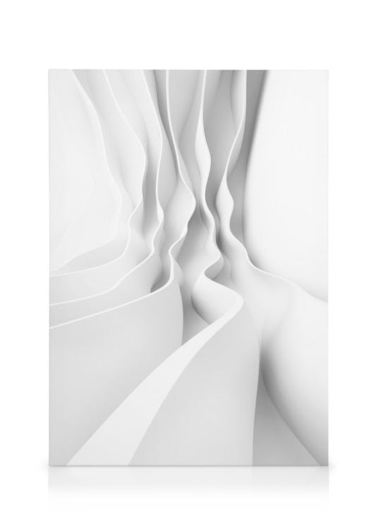 Canvas Prints Soft Lines Canvas print (30x40 cm)