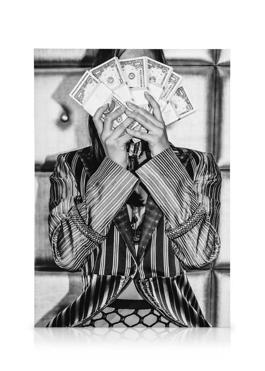 Canvastavlor Flash Your Cash Canvastavla (30x40 cm - Ekram)