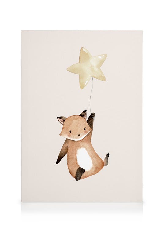 Canvastavlor Flying Fox Canvastavla (30x40 cm)
