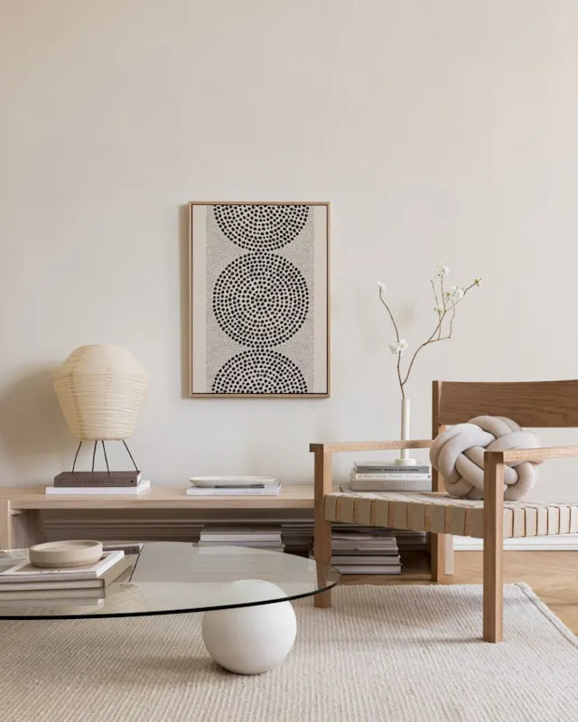 Dotted Pattern Canvas