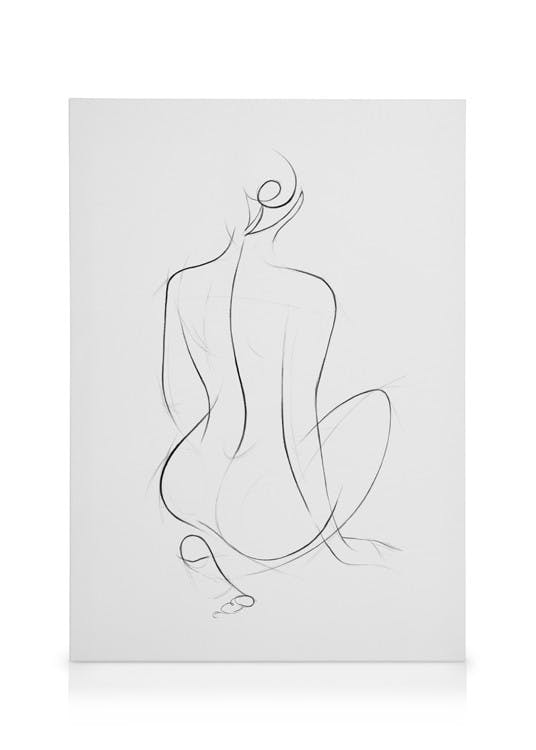 Sketch Lines No2 Canvas (30x40 cm)