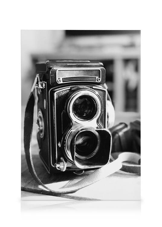 Telas decorativas Old Style Camera Tela (50x70 cm)