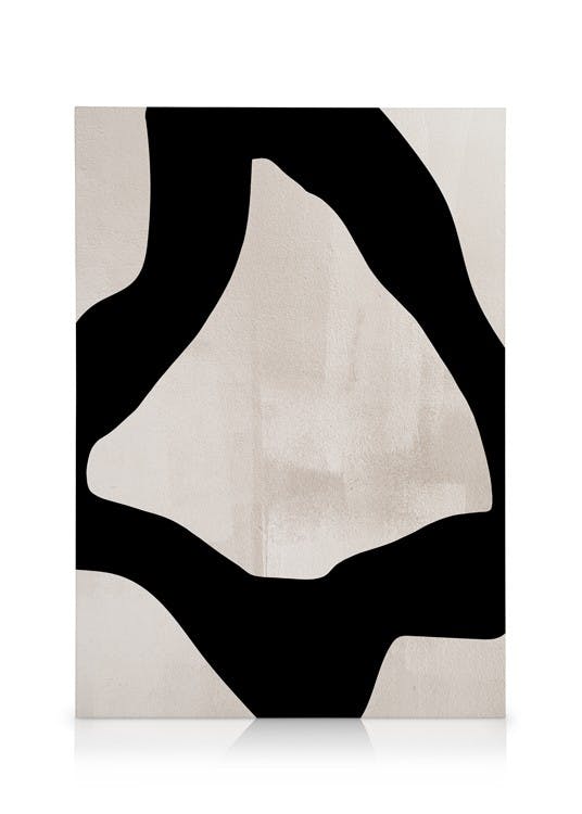 Canvas Prints Art Graphique No2 Canvas print (30x40 cm - Oak Frame)