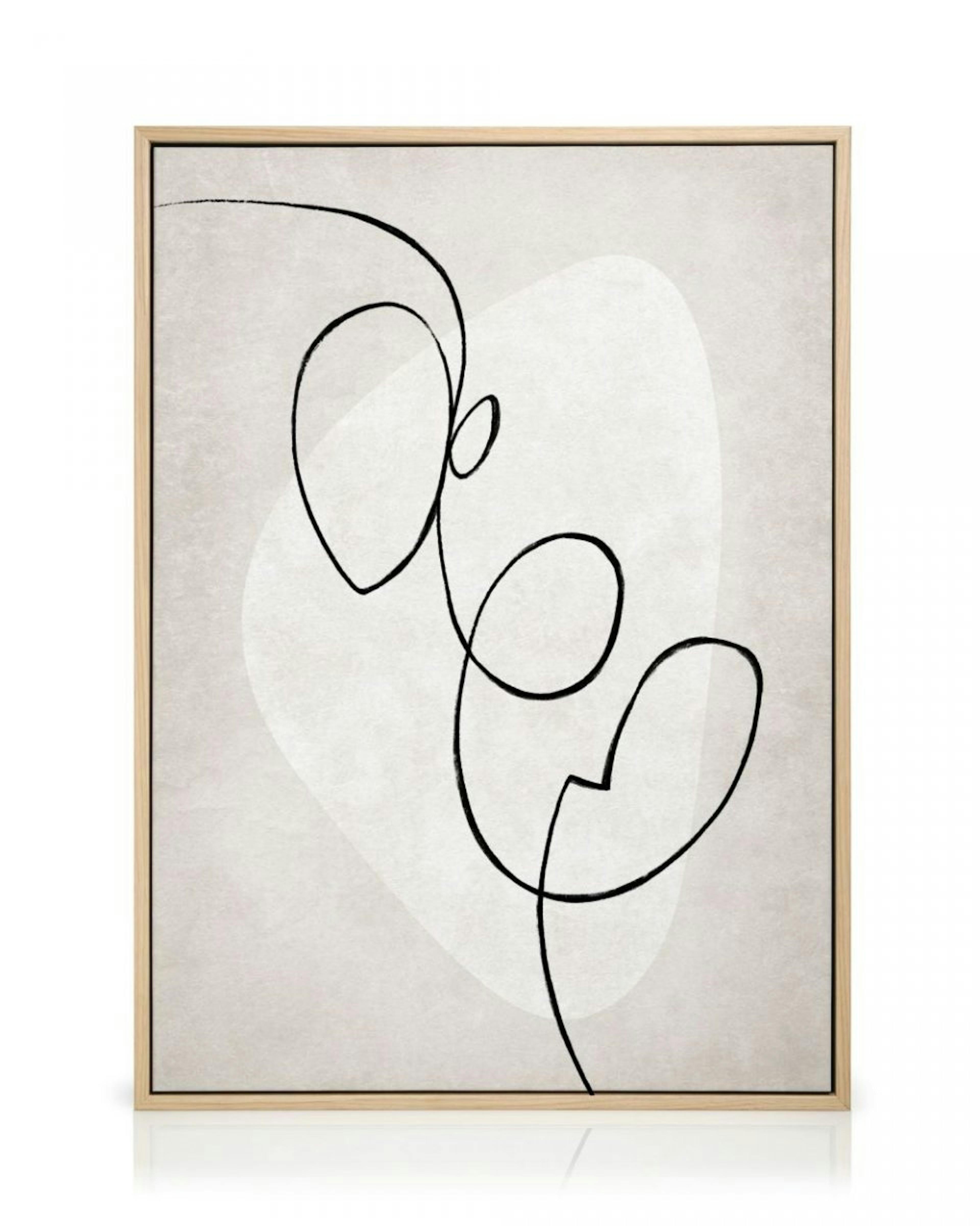 Artful Lines No1 Canvas
