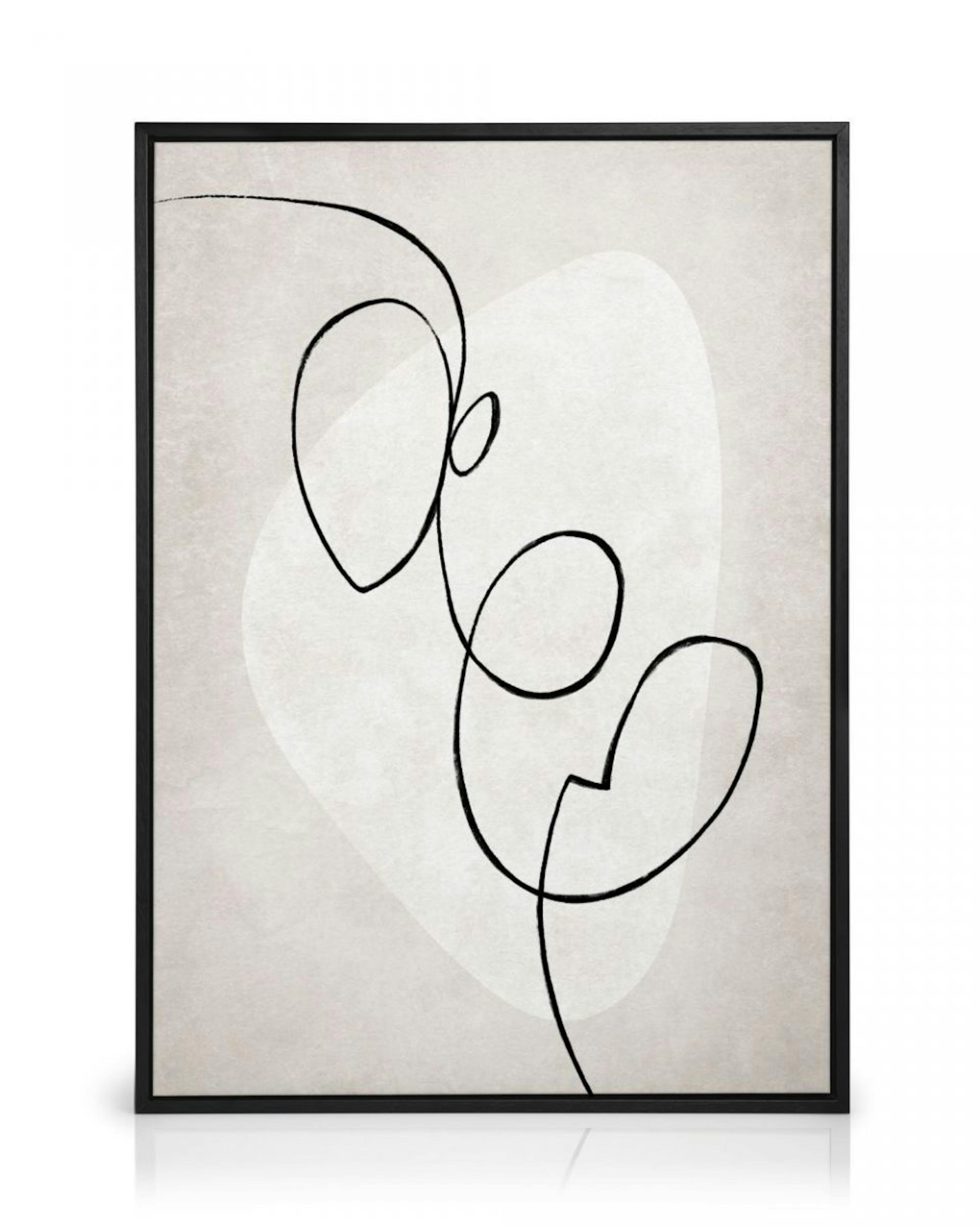 Artful Lines No1 Canvas