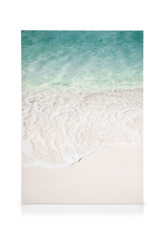 Ocean Touch Canvas - White sand - desenio.co.uk