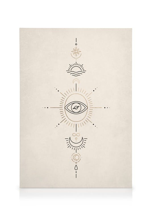 Canvastavlor Spiritual Signs Canvastavla (30x40 cm)