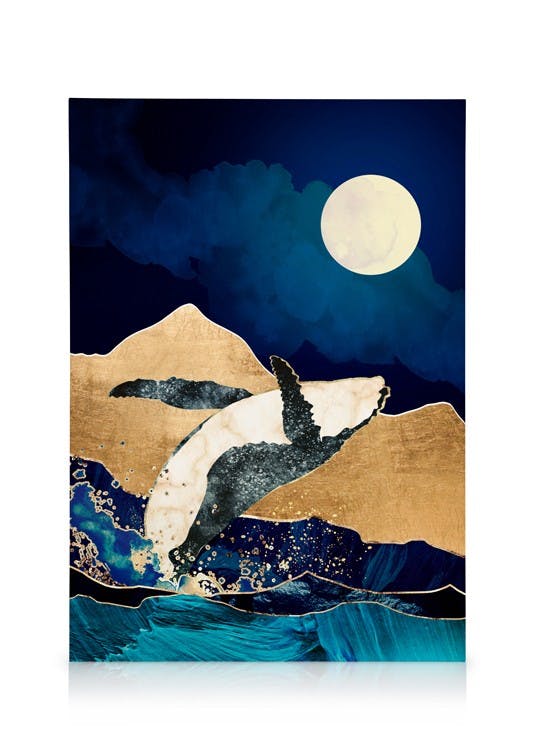 SpaceFrog Designs - Live Free Canvas (30x40 cm)