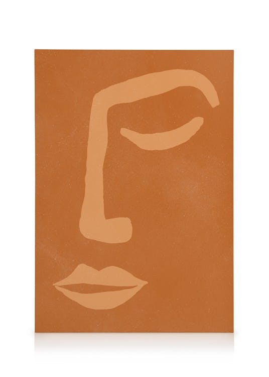 Canvas Prints Hazel Face Canvas print (50x70 cm - Black Frame)