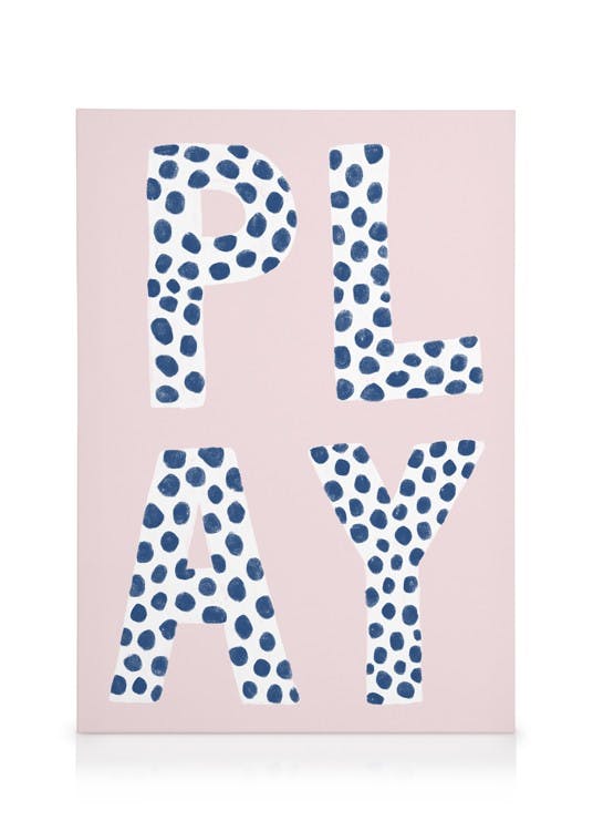 Canvas Prints Play Canvas print (50x70 cm)
