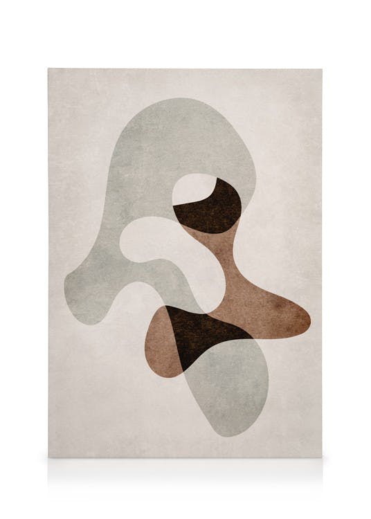 Canvas Prints Vivid Shapes No2 Canvas print (30x40 cm)