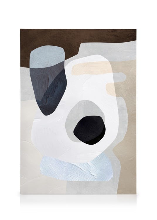 Canvas Schilderijen Abstract Graphic No1 Canvas (50x70 cm)