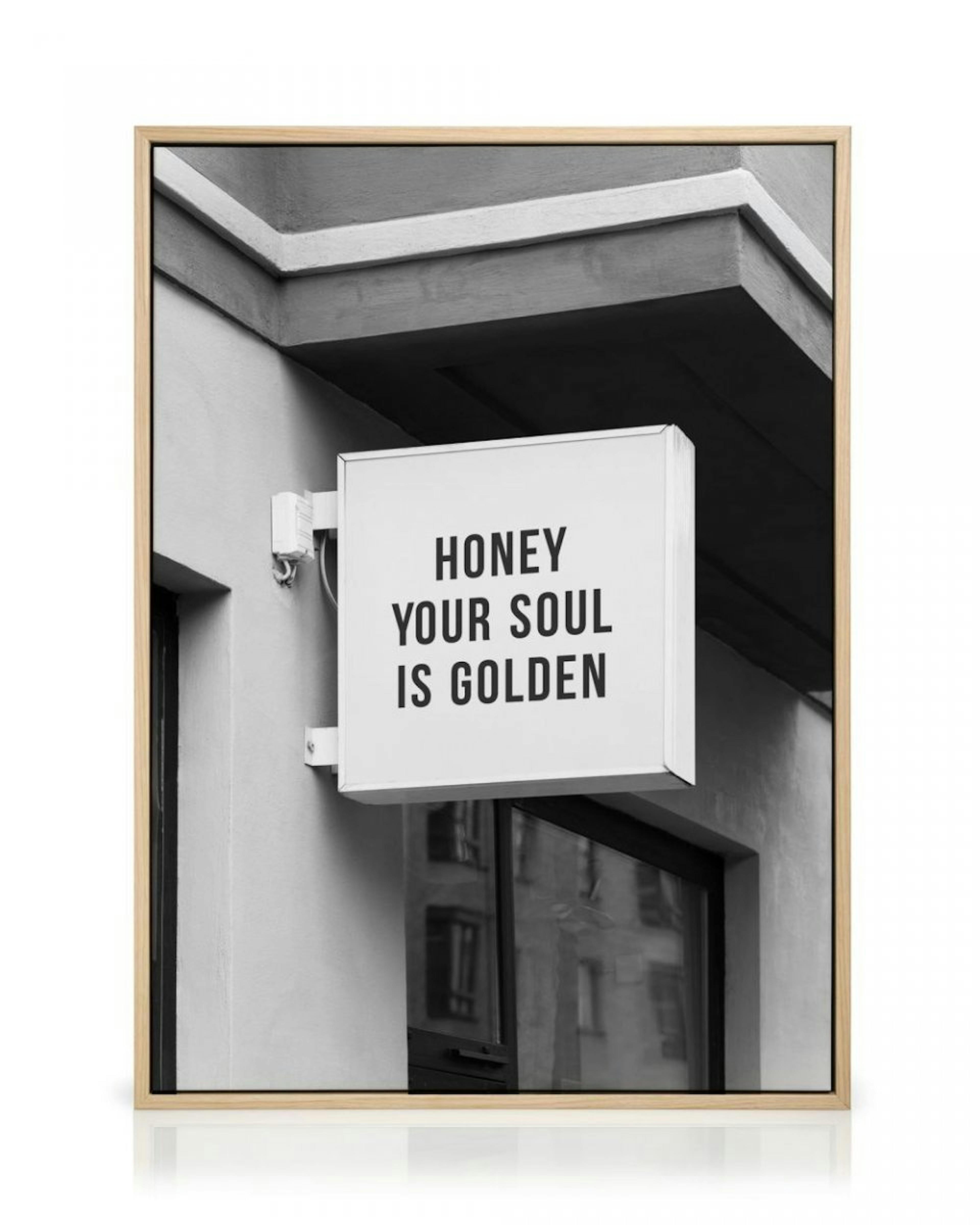 Golden Soul Sign Lienzo