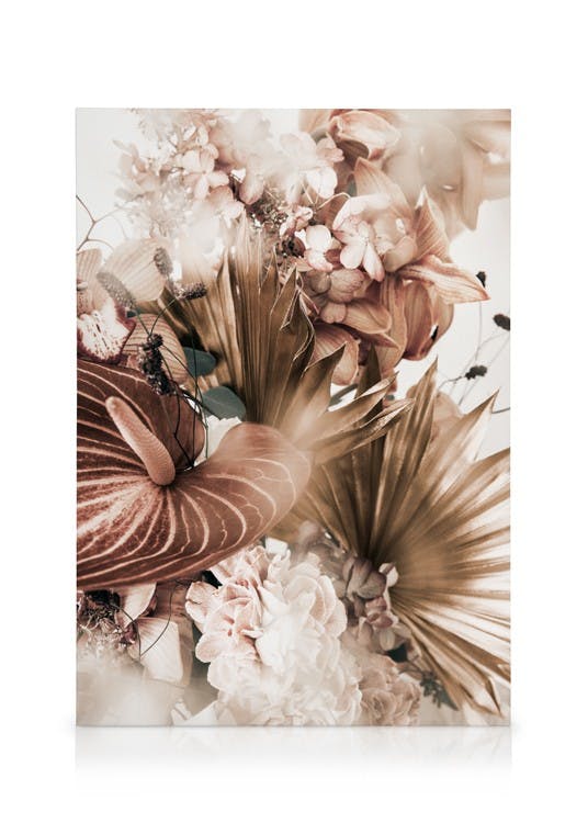 Canvas Prints Autumn Bouquet No1 Canvas print (30x40 cm - Black Frame)