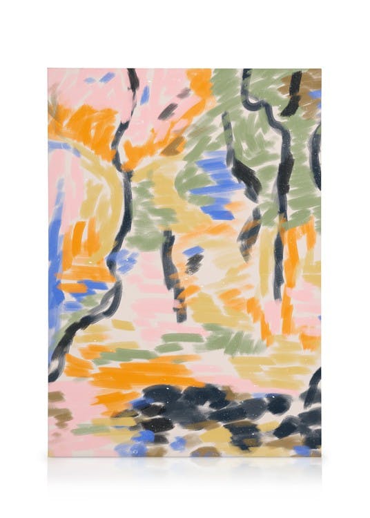 Obrazy na płótnie Le Jardin No1 Obraz na płótnie (50x70 cm - Czarna ramka)