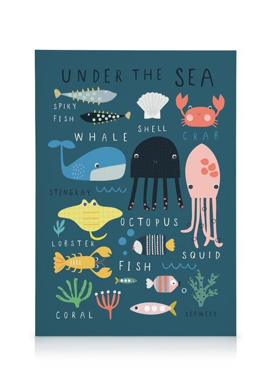 Canvas Prints Under The Sea Canvas print (50x70 cm)