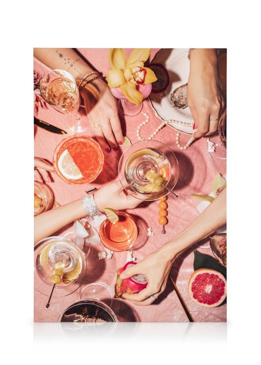 Girls Night Out Stampa su Tela (30x40 cm)- Foto d'arte