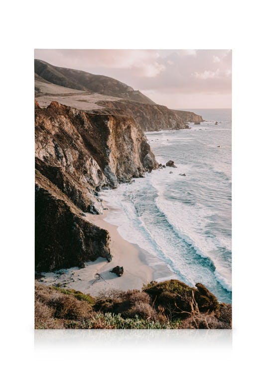 Obrazy na płótnie Big Sur Coastline Obraz na płótnie (30x40 cm)