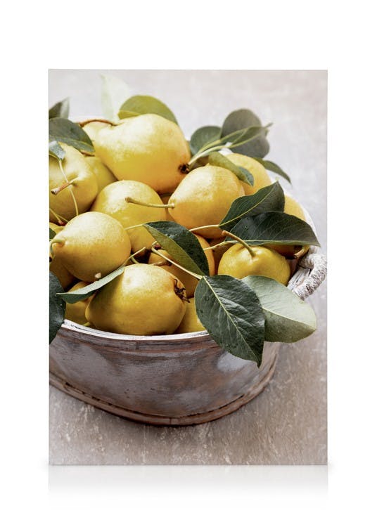 Canvas Prints Fruits d'été No4 Canvas print (50x70 cm - Black Frame)