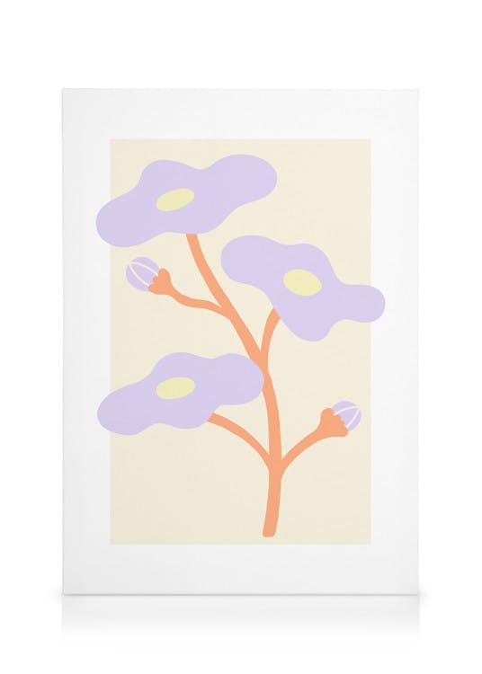 Obrazy na płótnie Lilac Flower Obraz na płótnie (30x40 cm - Ramka dębowa)