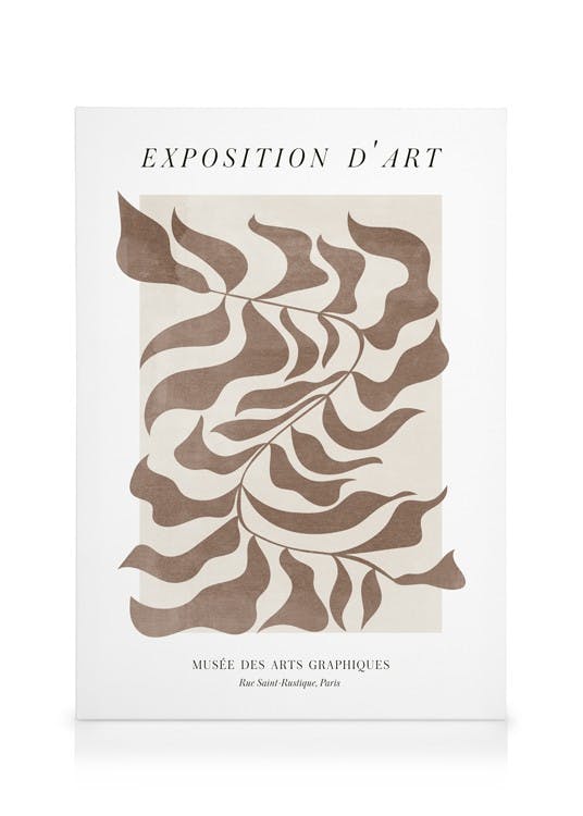 Exposition D'art Graphique No1 Toile (50x70 cm) - Toiles