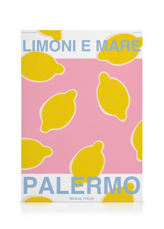 Obrazy na płótnie Palermo Obraz na płótnie (30x40 cm - Ramka dębowa)
