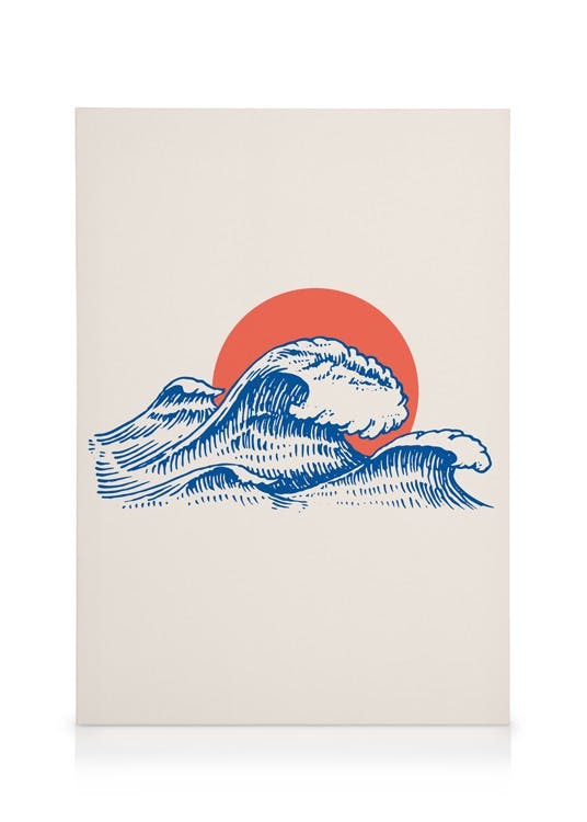 Obrazy na płótnie Chill Waves Obraz na płótnie (30x40 cm)